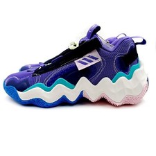 Adidas Exhibit B Candace Parker Basketball Sneakers Womens Size 8.5 Shoes Purple