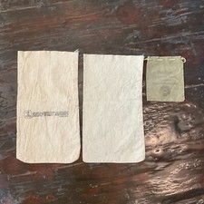 VTG Set Aus 3 Einzahlungsbeutel Banknoten Gelds&auml;cke Seafirst Bank First National