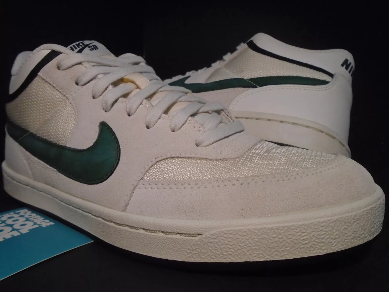 NIKE DUNK CHALLENGE COURT SB SWAN OFF WHITE GORGE GREEN SUPREME 524849 130 9