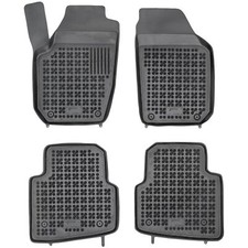 Gummi Rezaw-Plast Fußmatten für Skoda Roomster 2006-2015 Gummi-Autoteppich-Set s