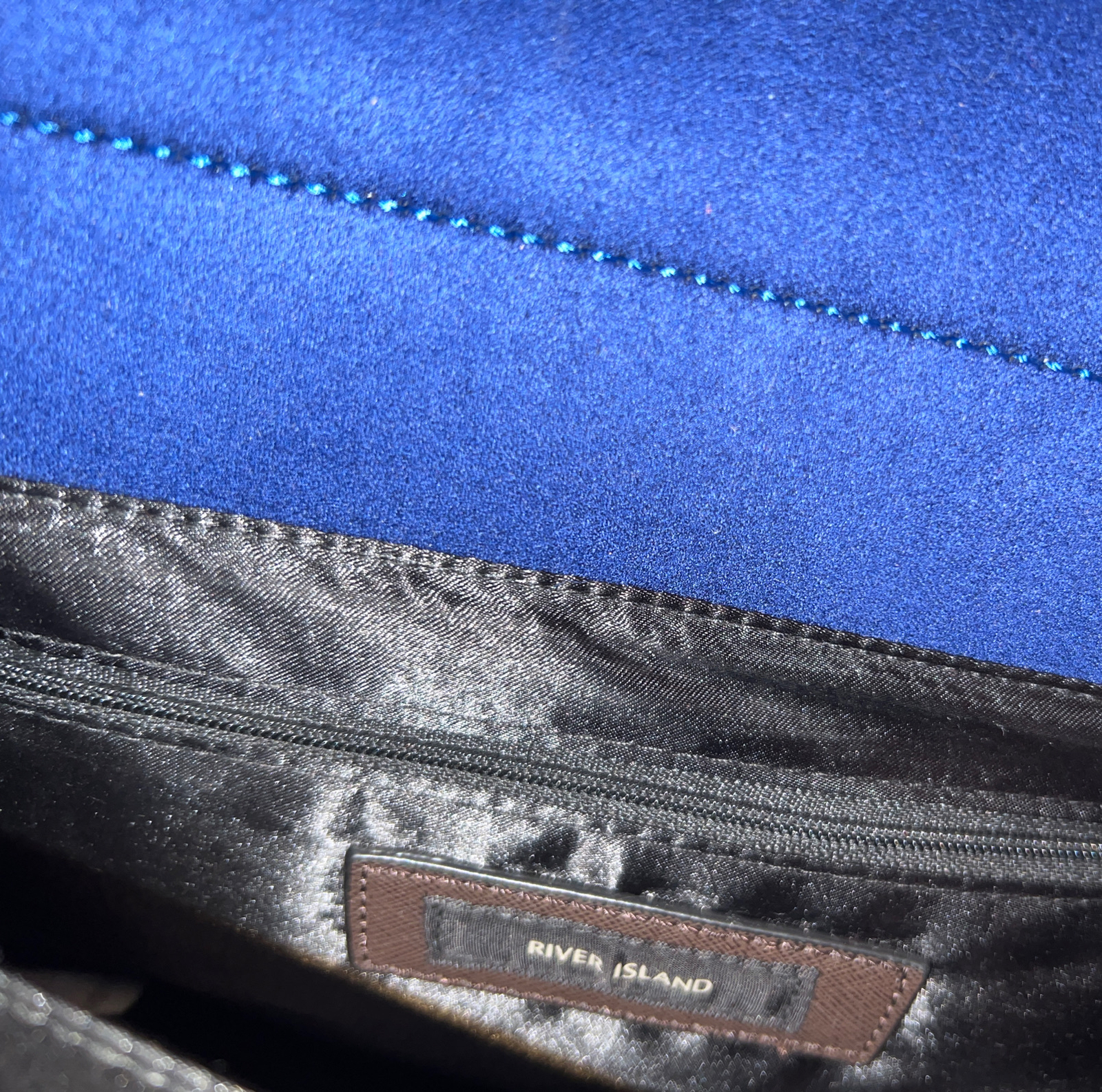 RIVER ISLAND shoulder Bag Handbag Deco Aztec Snake Print Colour Block