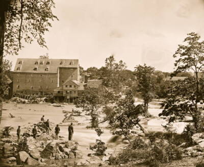 Petersburg Johnsons Mill On The Appomattox 1865 Old Photo Print