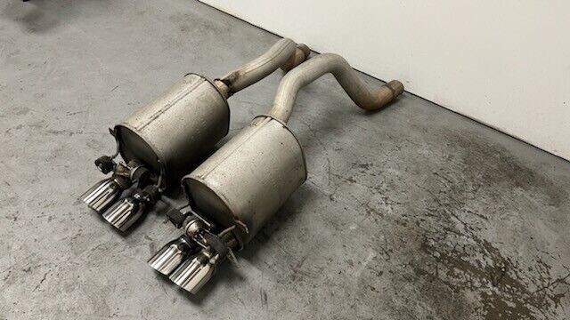 05 13 C6 Z06 Corvette NPP Bi-Mode Mufflers OEM GM Axle Back