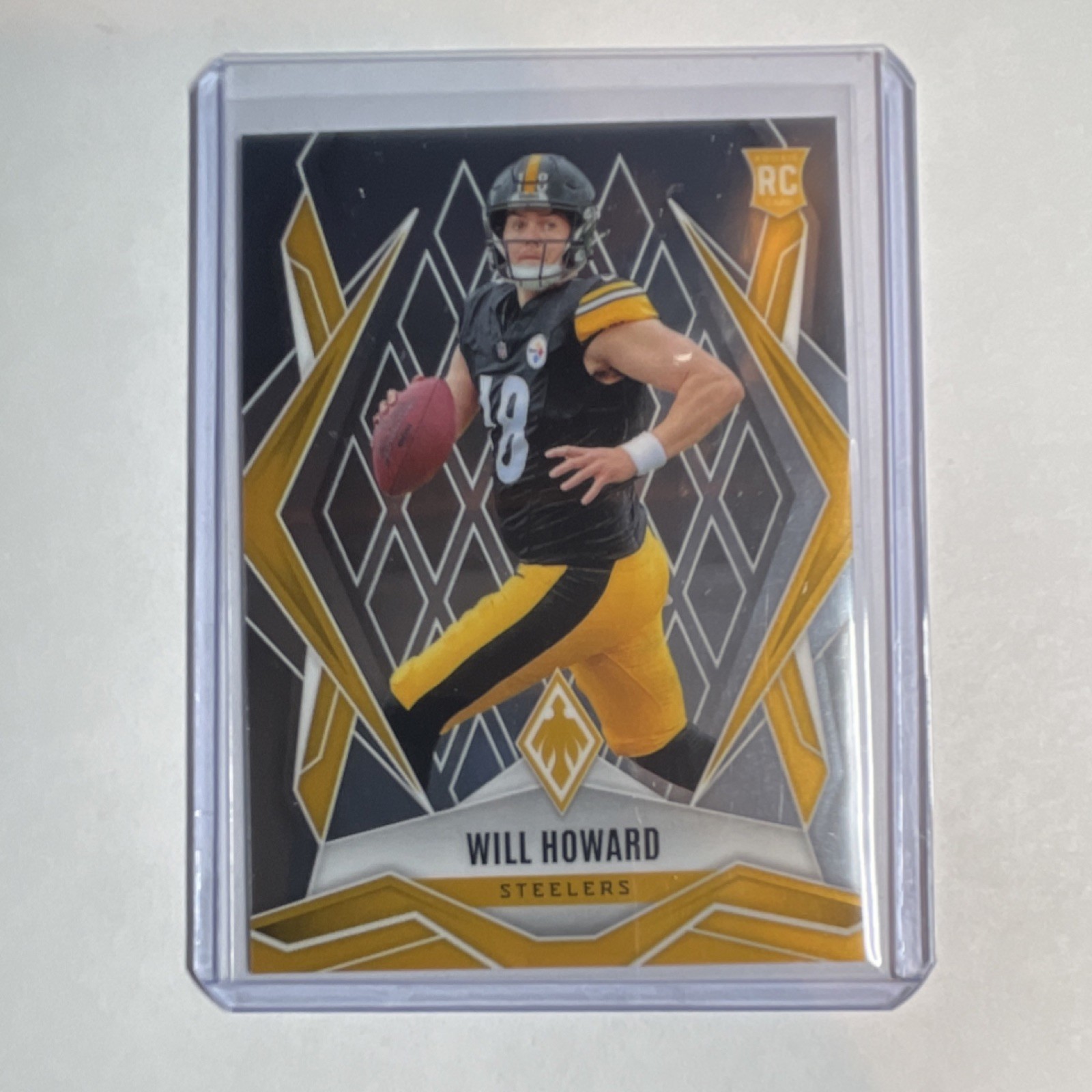 Panini Phoenix 2025 Rookies Silver Will Howard #165 Pittsburgh Steelers Rookie