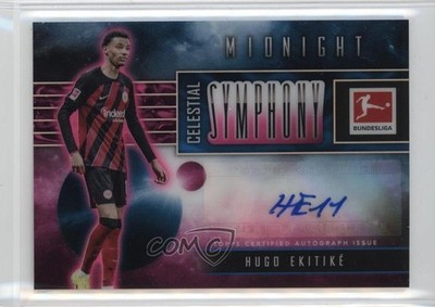 2023 Topps Midnight Bundesliga Celestial Symphony Hugo Ekitike #CS-HE Auto 10yl