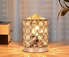 Nawaza Crystal Wax Warmer & Night Light w/ Scented Wax Cubes – Berry Scent