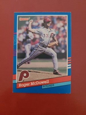 1991 Donruss - Roger McDowell #166 Philadelphia Phillies 