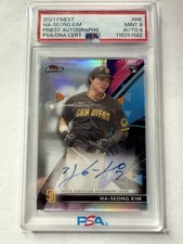 2021 Topps Finest - Finest Autographs Ha-Seong Kim #FA-HK (AU, RC)