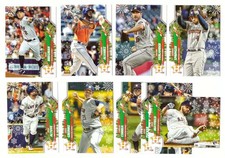 2020 Topps Walmart Holiday - HOUSTON ASTROS Team set 