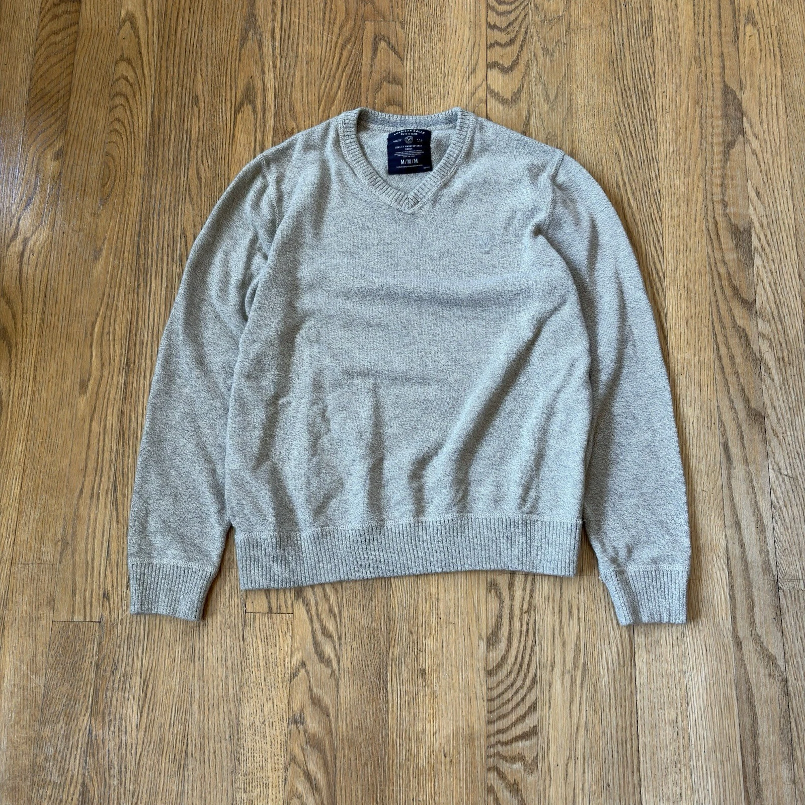 American Eagle Men's Vintage Wool Crew Neck Sweater Size M