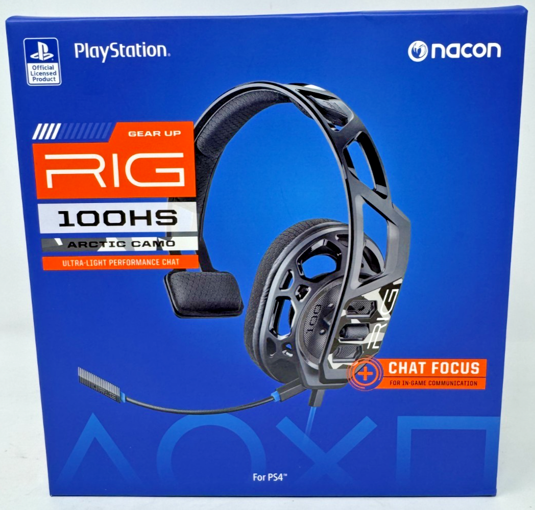 Plantronics RIG 100HS Wired Gaming Headset for PlayStation