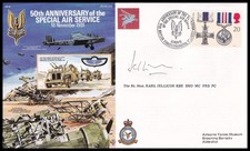 WWII SBS Commander EARL JELLICOE signiert SAS Special Air Service RAF AC53 Cover