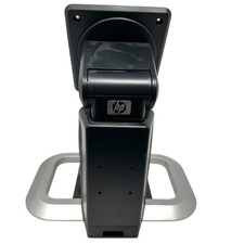 HP Adjustable Monitor Stand Base VESA Black Silver P/N 434826-002 433055-002