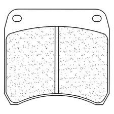 PLAQUETTES, FREIN, AVANT compatible avec AP RACING CP 2868 CALIPER - ROAD/RACING