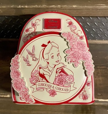 loungefly mini backpack alice in wonderland