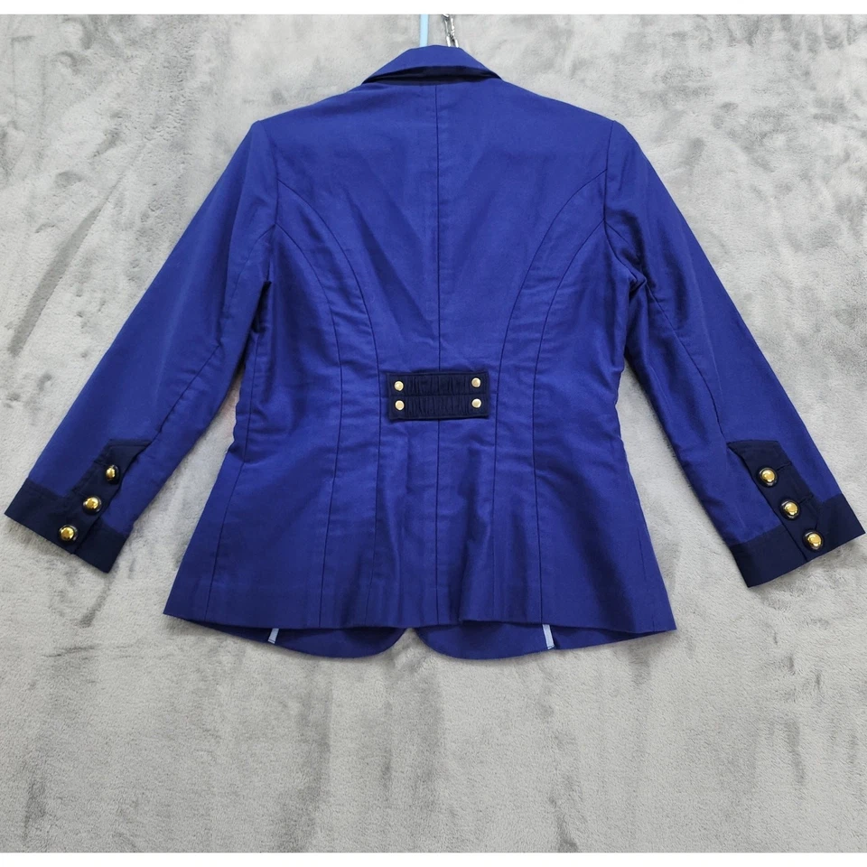 Falda Cabi Traje Mujer 6/8 Azul Berry Resort Algodón Elástico Blazer Falda Náutica Foto 3 de 4