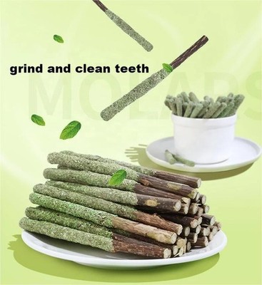 6PCS Natural Matatabi Cat Sticks Silvervine Mint Teeth Cleaning Treat Pet Toys