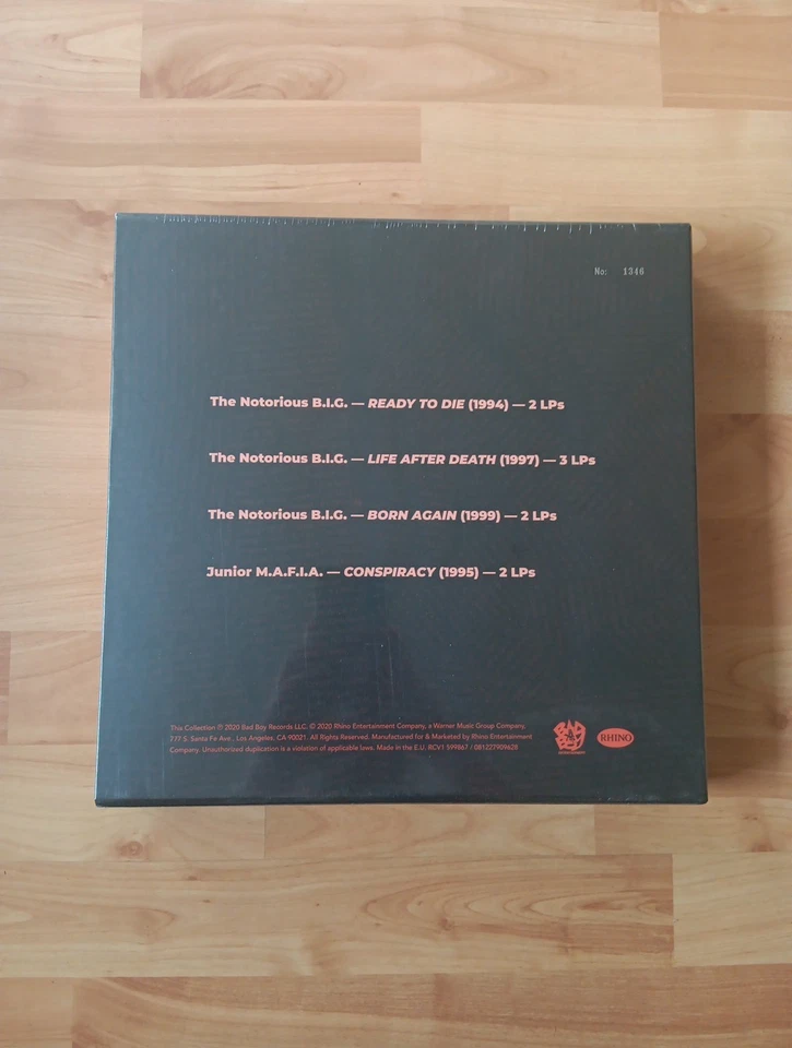 Notorious BIG - It was all a Dream - 9 LP Vinyl Box Limited Edition Neu - Bild 4 von 4