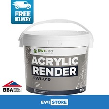 EWI-010 Acrylic Render Exterior Wall Insulation Render 1.5mm - 25kg