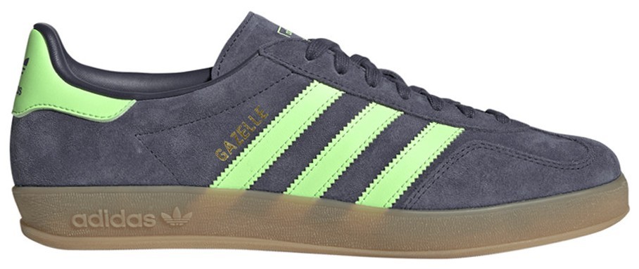 adidas Gazelle Indoor Shadow Navy Lime Burst Cloud White for Sale |  Authenticity Guaranteed | eBay