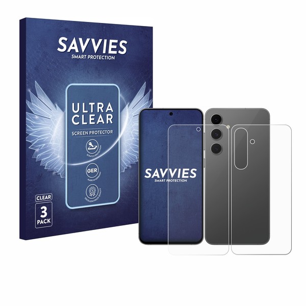 6X Schutzfolie Samsung Galaxy S24 Fe (Display+RüCkseite) Display Schutz Folie-image
