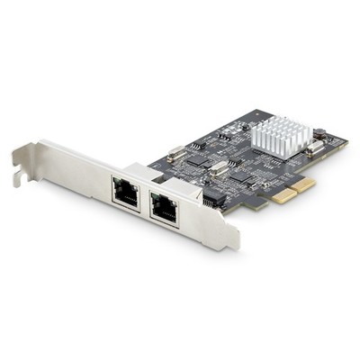 StarTech.com 2-Port 2,5 Gbit/s NBASE-T PCIe Netzwerkkarte, Intel I225-V, Dual-Port