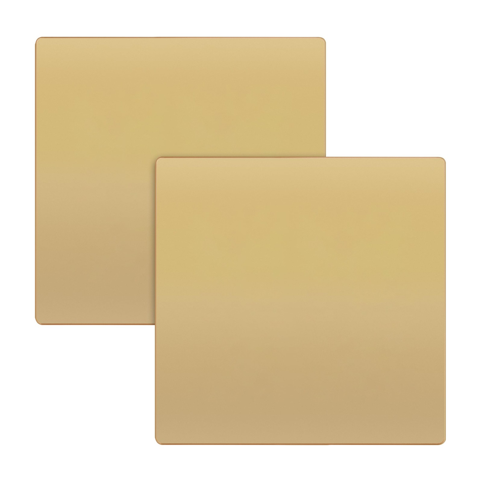 TG Screwless Double Blank Wall Plate, Child Safe Blank Devic