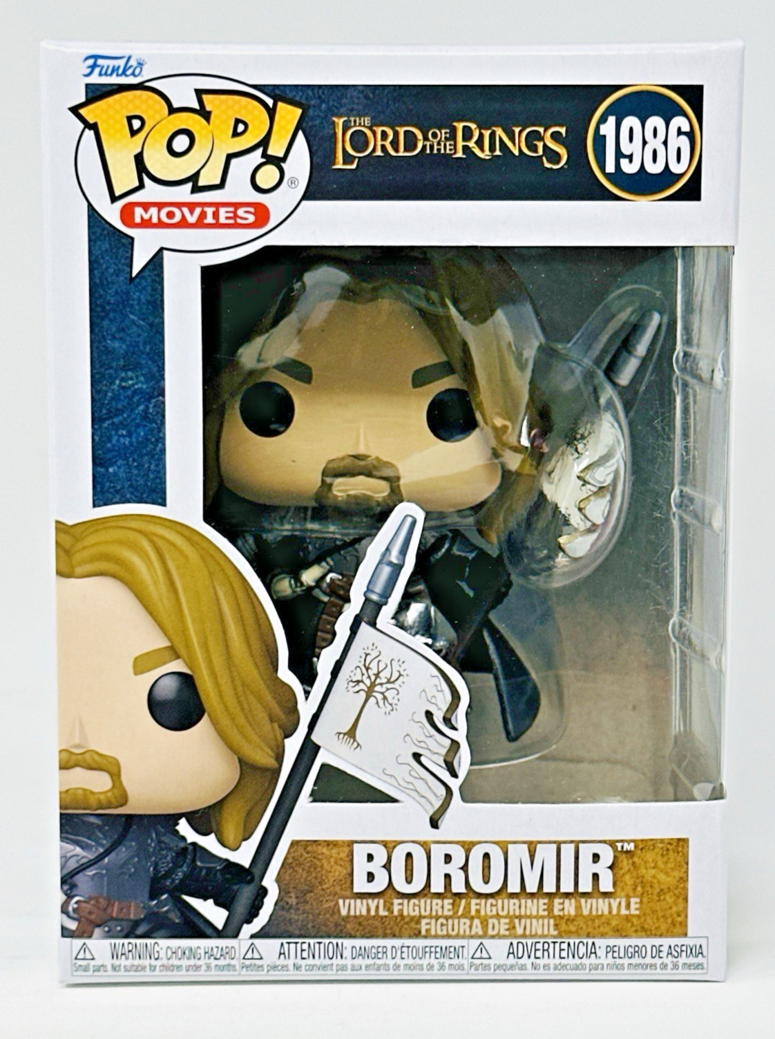 Funko Pop! Vinyl: The Lord of the Rings - Boromir #198 with Protector - READ