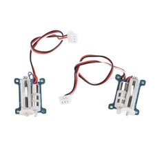 1Pair Linear Steering Gear 1.5g Ultralight Mini Digital Servo for RC Airplane