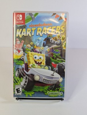 Nickelodeon Kart Racers Cartridge Nintendo Switch - Cleaned, Tested, Working!