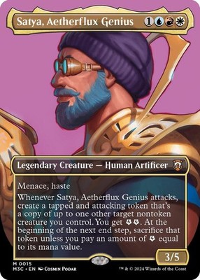 Satya, Aetherflux Genius (Borderless) M3C LP 15