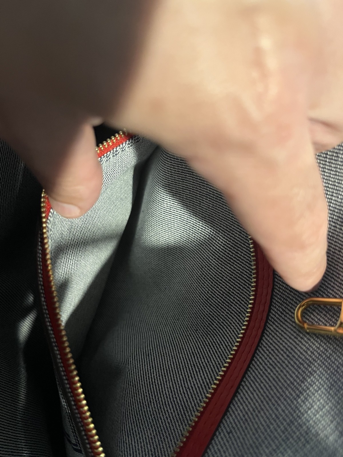 Authentic Pre-Owned Louis Vuitton Patchwork Denim… - image 7