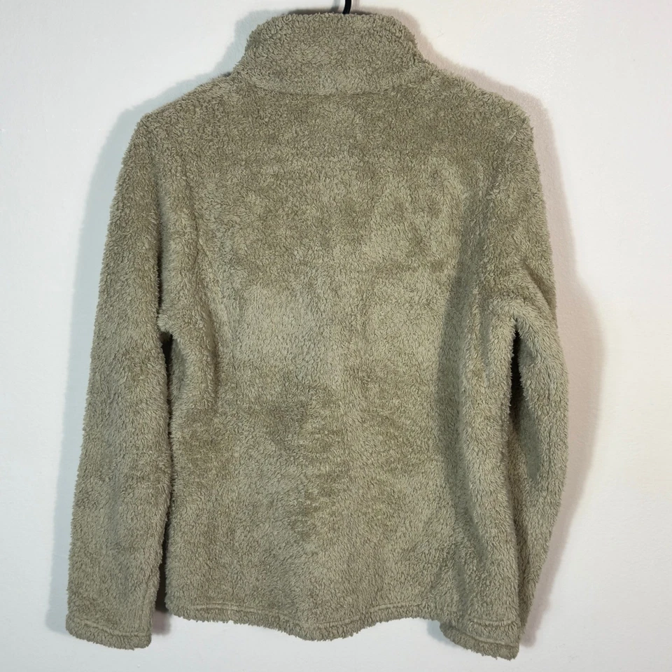 Patagonia Mujer Mejor Suéter 1/4 Cremallera Polar Pullover Chaqueta Talla Mediana Beige Foto 2 de 4