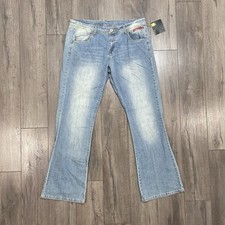 Vintage Marithe Francois Girbaud Denim Jeans Women's Size 34x32  Twisty Boot NWT