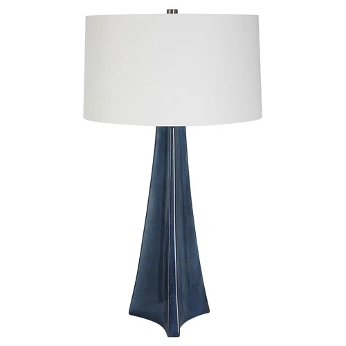 Uttermost 30229 Teramo 32" Tall Buffet Table Lamp - Blue - Picture 2 of 4