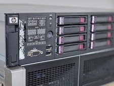 HP ProLiant DL380 G6 1x Quad XEON E5530 2.4GHz 6GB, 8x 146GB HDDs, 2U Server