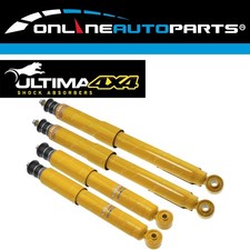 4 Gas Shock Absorbers for Landcruiser IFS 100 Series Wagon V8 Petrol + Diesel