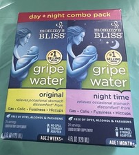 Mommy's Bliss Gripe Water Day  Night Combo Pack Exp. 01/2026