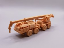 1/144 Soviet MAZ Crane Truck Unpainted