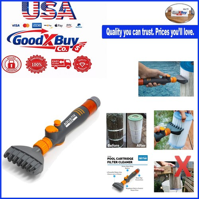 #ad #ad Heavy Duty Pool amp; Spa Filter Cartridge Cleaner Effortless Debris Removal ... $43.96