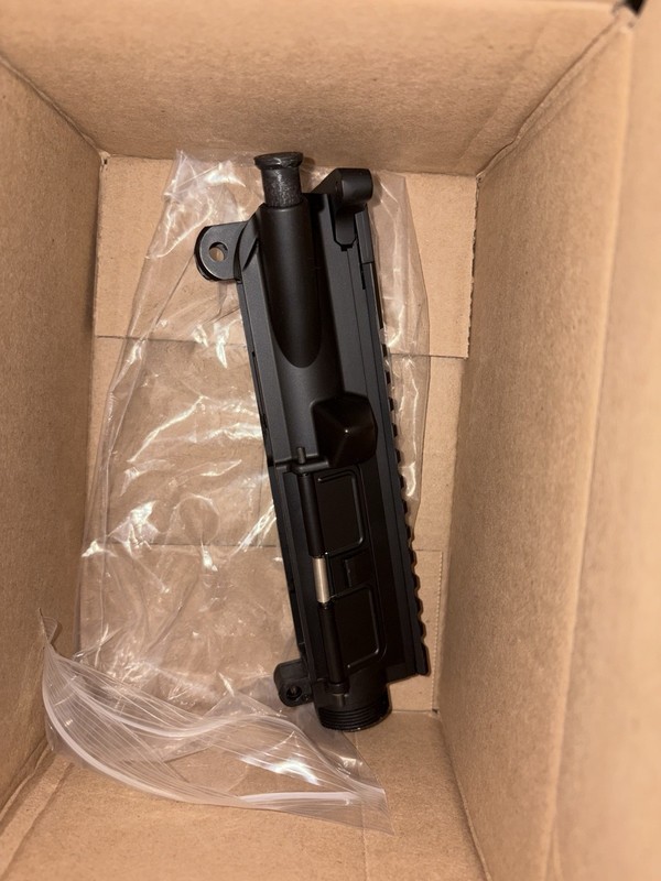 Airsoft AEG M4 Style Top Receiver With Picatinny Rail