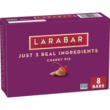 Larabar Cherry Pie Bars 8 Count Vegan Gluten Free Healthy Snack 100 Real Ingr...