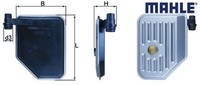 Mahle HX156 Hydraulikfilter FüR Automatikgetriebe Hydraulikfilter Filter