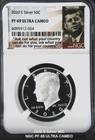 2020 S Silver Kennedy $ .50 Proof NGC Near Perfect PF 69 *5462