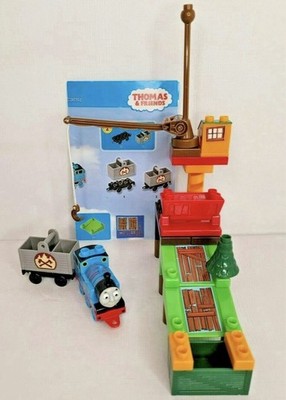 Mega Bloks Thomas & Friends Logging Camp 34 Pc Set Block Duplo Lego Build Train
