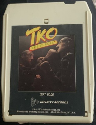 TKO - Let it Roll 8Track Tape