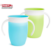Munchkin Sippy Cup for 6 Month Old and Up, Spill Proof Miracle 360 Toddler Cups