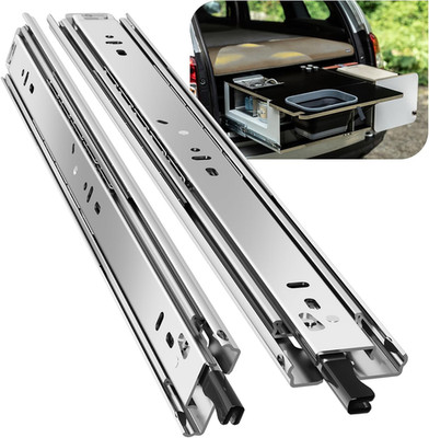 1 Pair Heavy Duty Locking Drawer Slides with Lock 12 14 16 18 20 22 24 26 28 30 
