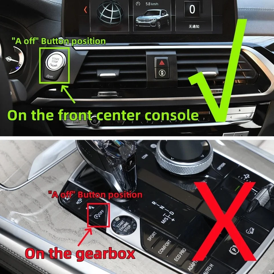 Enchufe de dispositivo de apagado del motor de arranque inteligente automático para BMW serie 1-7 X1 X3 X5 2012-24 Foto 2 de 4