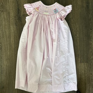 theme birthday dress to impress Hope & Henry Girls' Short Sleeve Puff Sleeve Party Dress, Kids - English Floral main image 0
